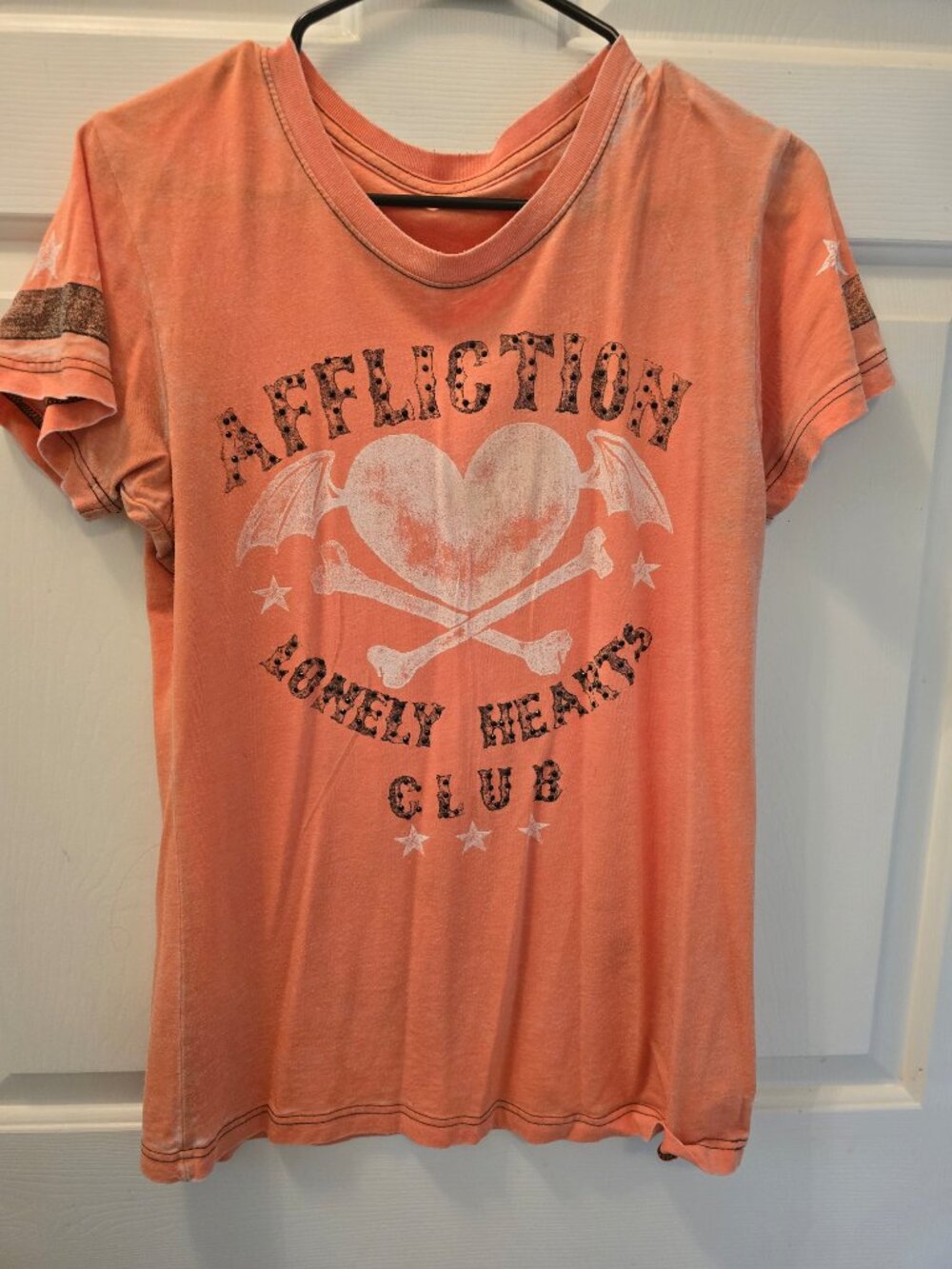 Women's Vintage Affliction 2 pc. Set - Hoody and T-Shirt Size XL - Picture 3 of 9